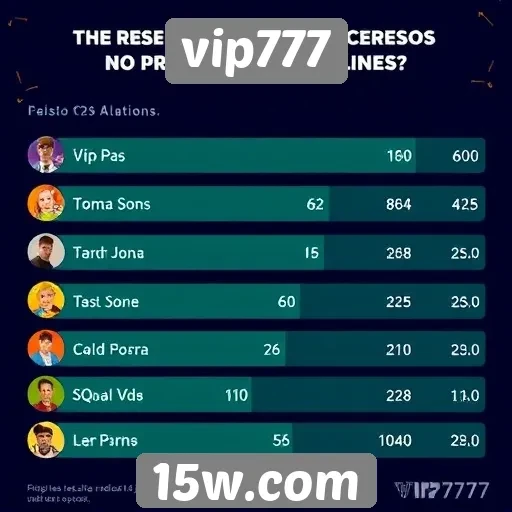 Estatísticas de usuários ativos no vip777